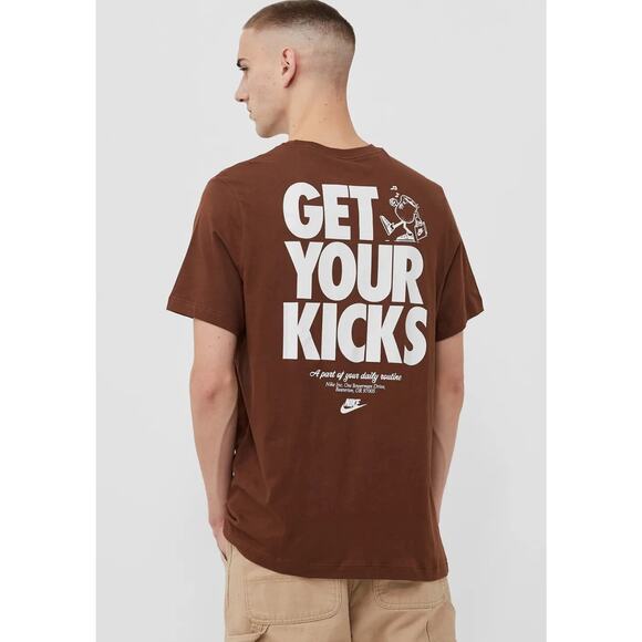 Nike Dri Fit Tee T Shirt Get Your Kicks Rare - Picture 1 of 12